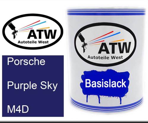 Porsche, Purple Sky, M4D: 1L Lackdose, von ATW Autoteile West.